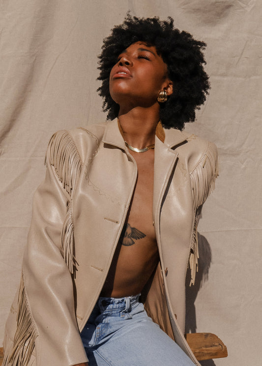 An 18k gold filled snake chain necklace