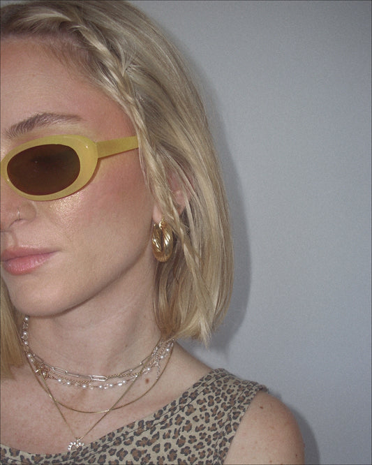 18k gold filled, hollow, and light weight