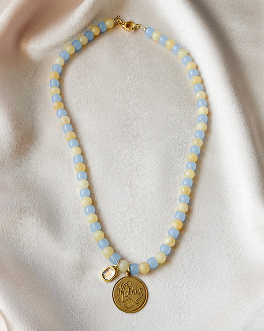 Mother Beaded Necklace