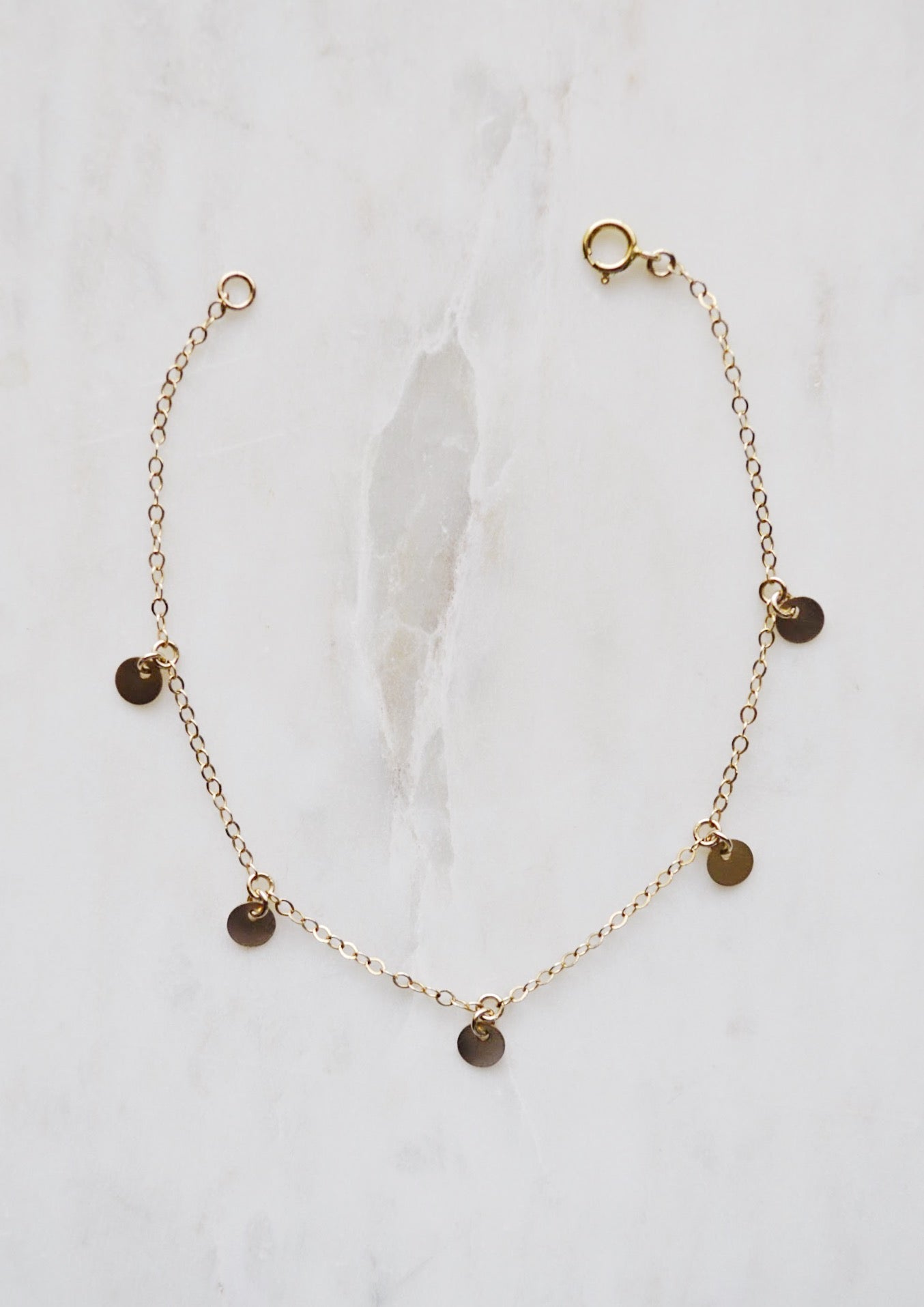 Shaker Disk Bracelet