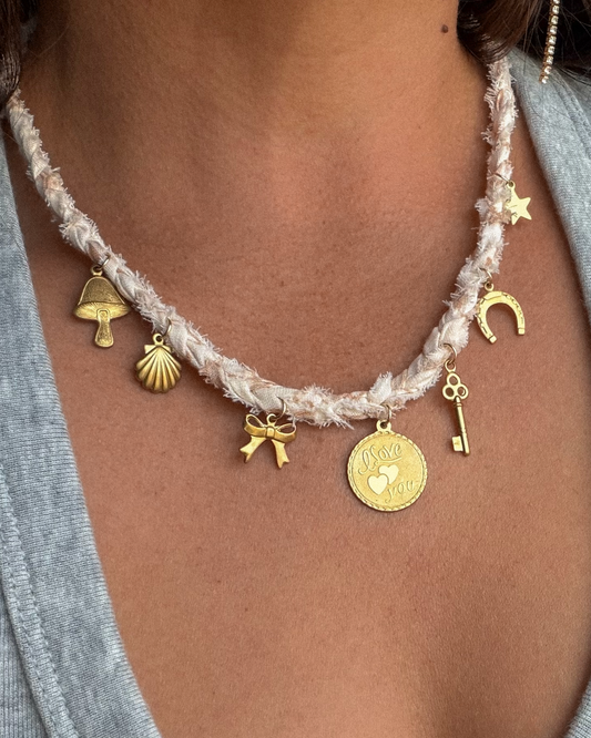 Braided Bandana Necklace