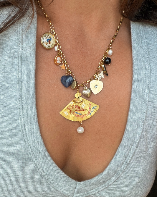 Fortune Fan Necklace