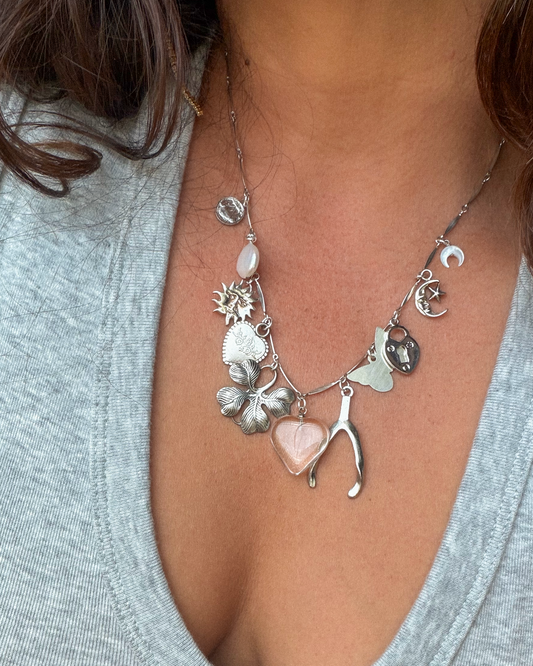 Wishbone Charm Necklace