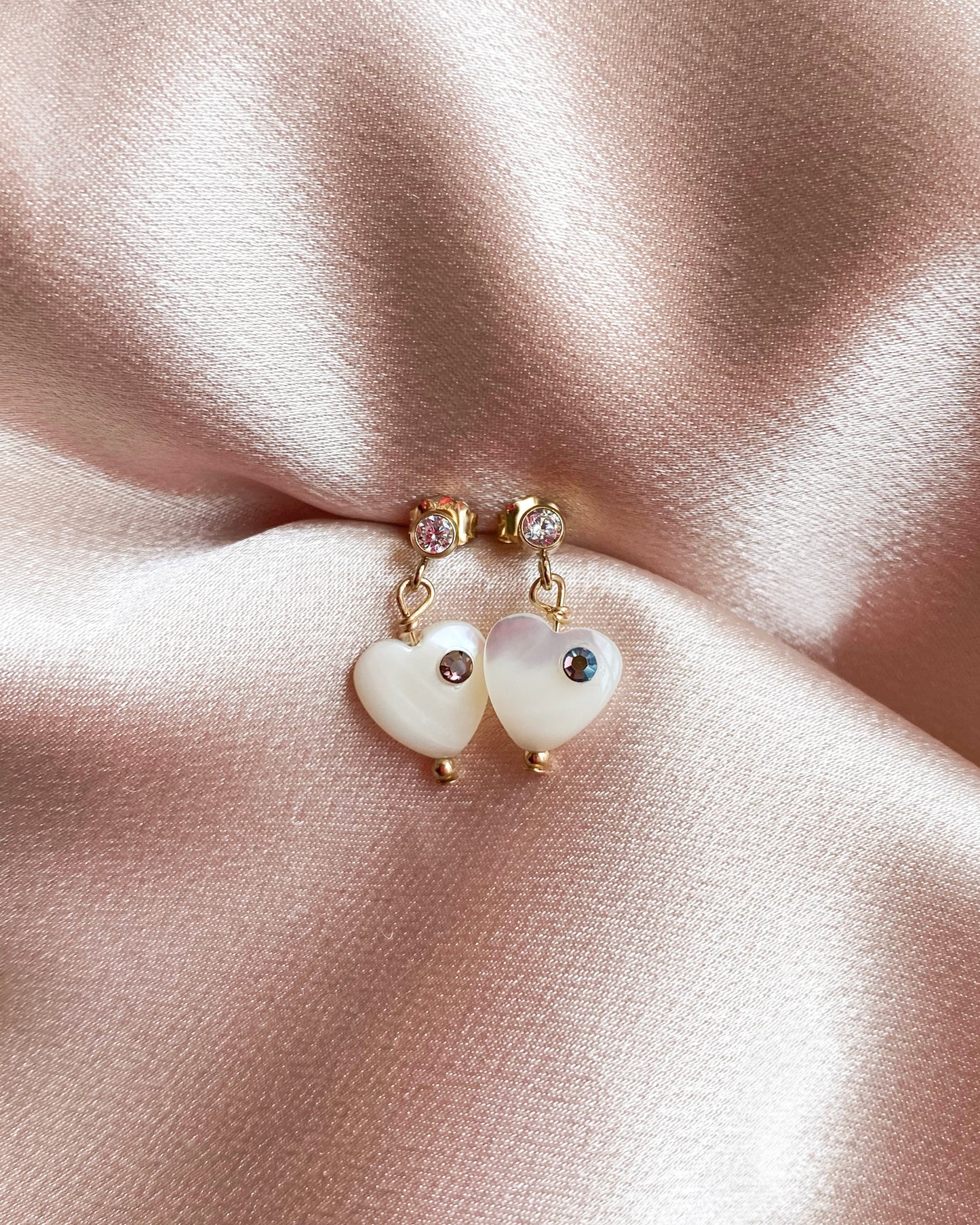 Puffy Heart Studs